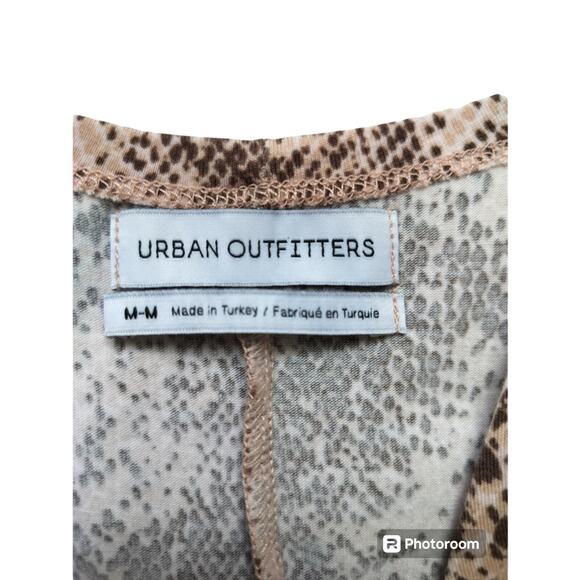 Urban Outfitters Women's Snake Print Sleeveless Front Slit Midi Dress Size M - Picture 10 of 11